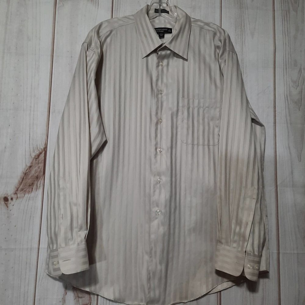 Pronto Uomo Shirt Men's size 17 Minimalist